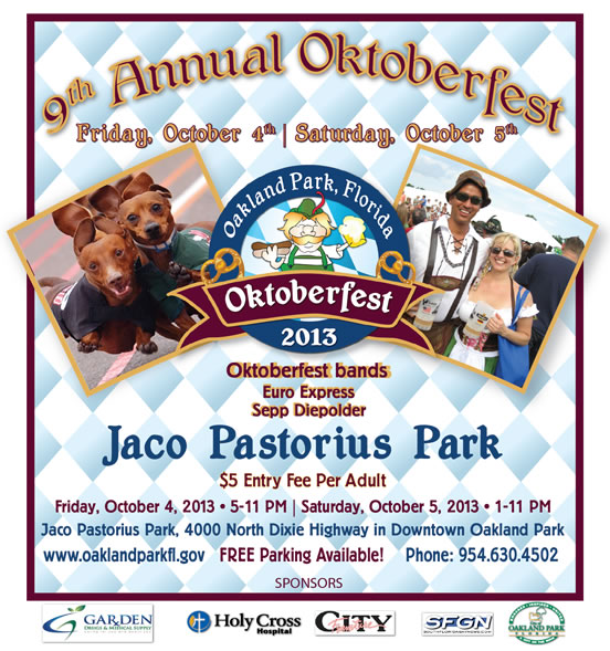 You are currently viewing EEB plays Oktoberfest in Oakland Park Oct 4th & 5th
